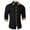 Black, variant on Azrian Long Sleeve with Turn-down Collar and Button Shirt for Men,Men Casual Fashion Patchwork Plaid Turn-down Collar Button Long Sleeve Shirt Blouse