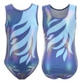 thumbnail image 3 of Gymnastics Leotards for Girls with Shorts Hairband Sleeveless/Long Sleeve Dance Leotards One-Piece Outfit for Kid Teens Girls 5-12 Years, 3 of 9