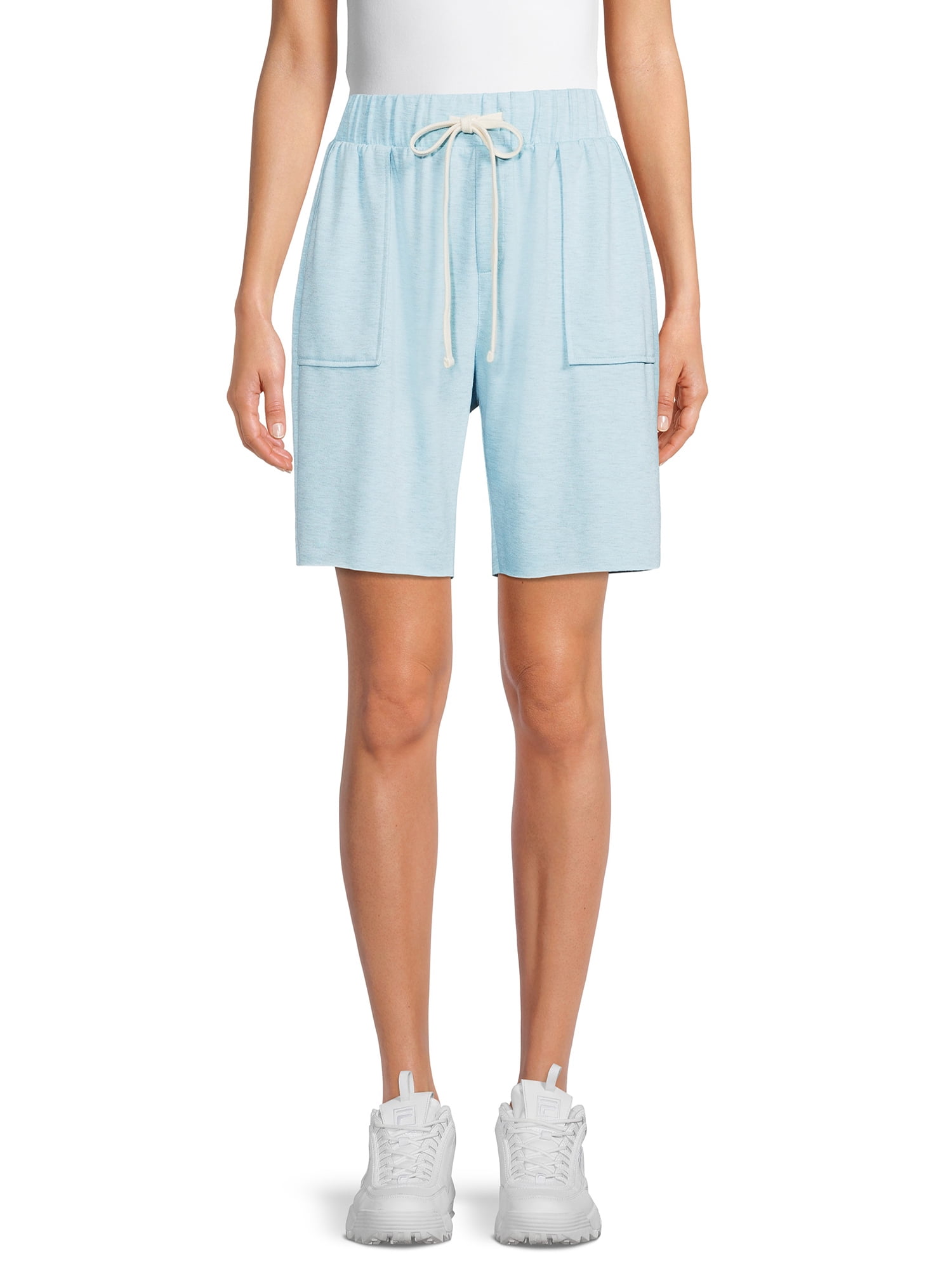 Fleece Boyfriend Shorts - Walmart 