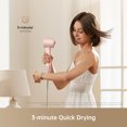 thumbnail image 4 of Dreame Gleam Hair Dryer, Portable Blow Dryer, Lightweight, 200M Negative Ions for Frizz-Free Shine, Low Noise, Intelligent Temperature Control, 4 Temp Settings, Compact & Ergonomic Design, 4 of 4