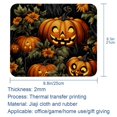 thumbnail image 5 of Pumpkin Square Gaming Mousepad Desk Mat Non-Slip Rubber Bottom Printed 8.3x9.8 Inch Suitable for Office and Gaming, 5 of 6
