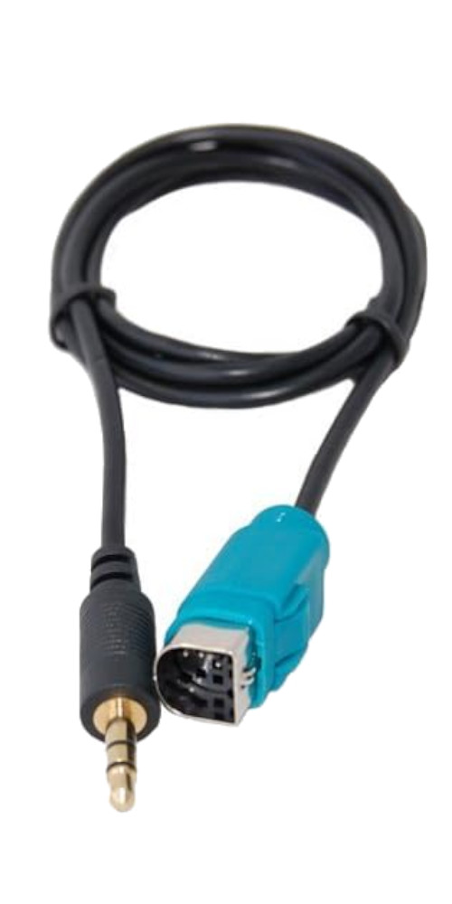 HQRP Mini Jack Full Speed Cable for Alpine CDE-9880R / CDE-9882Ri / CDE-9872R / CDE-9872RM - image 3 of 4