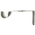 thumbnail image 6 of Urbanest Curtain Rod Bracket, Adjustable, Fits 1 1/4" Rod, Pewter, Set of 2, 6 of 6