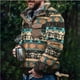 thumbnail image 2 of Sudaderas Con Capucha Para Hombres Moda Al Aire Libre Invierno Cálido Estilo Étnico Al Aire Libre Suéter Con Capucha Top Odeerbi ODB-4, 2 of 3