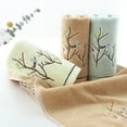 Pidada Decorative 100% Cotton Hand Towels Set of 2, Embroidered Bird ...
