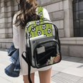 thumbnail image 6 of Ttyddzy Clear Backpack Heavy Duty PVC Transparent Backpack for College Workplace, Football on The Green Field, 6 of 8