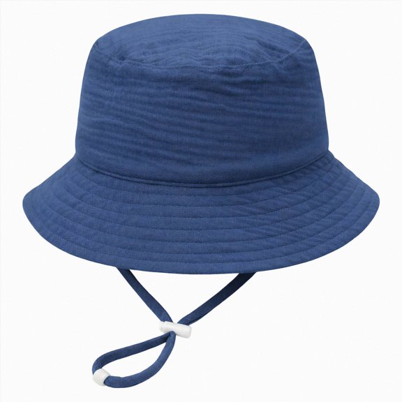 Enyan Baby Toddler Sun Hat,Boys Girls Bucket Hat for Kids UPF 50 Sun Protective Child Summer Beach Hats,breathable,lightweight,adjustable chin strap
