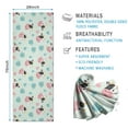 thumbnail image 2 of Green Cow Coffee Pattern Hot Yoga Mat Towel Non Slip for Hot Yoga - Quick-Drying Yoga Mat Cover with 4 Corner Pockets with Travel Bag - Hot Yoga Towel Non Slip 74"x26", 2 of 6
