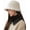A-beige, variant on 1920s Cloche Hats Packable Winter Fleece Lined Bucket Hat Church Women