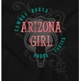thumbnail image 2 of Cute Arizona Cowgirl Southwest Pride Women Crewneck Sweatshirt Brisco Brands S, 2 of 6
