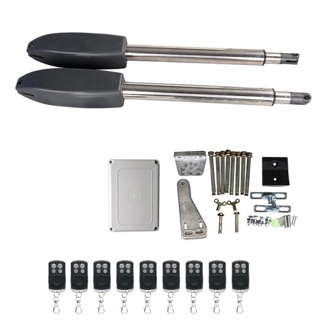 PKM-C02 Heavy Duty Automatic Electric Swing Gate Opener Operator Actuator Remote Control Swing Door Motor Drive Access Control ,Ultra-Quiet Operation