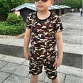 thumbnail image 6 of Kaprioy Girls T Shirts Summer Toddler Girls T Shrits Tees Camouflagess T Shirt Camo Short Sleeve Tee Shirts, 6 of 6