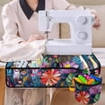 thumbnail image 4 of HELLHERO Floral Sewing Machine Mat Foldable Polyester Fabric to Store Bobbins for Travelling and Sewing Classes, Christmas, 4 of 5