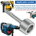 thumbnail image 6 of Protoiya Ground Rod Driver 85mm Heavy Duty Steel Drill Bit Driver Wear Resistant Wide Compatibility Ground Rod Bits Socket for Rotary Hammer Drill Grounding Rods Style 02, 6 of 9