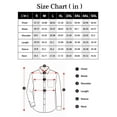 thumbnail image 7 of Mens Dress Shirts Long Sleeve Button Down Shirts for Men Solid Color Formal Casual Shirts with Pocket Black XXL, 7 of 7