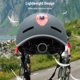 thumbnail image 3 of Casco de Ciclismo Liviano Nocche Transpirable Montaña Sombro de Seguridad para Bicicletas de Montaña Con Luz de Advertencia, 3 of 7