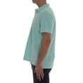 thumbnail image 2 of Whiskey and Oak Classic Fit Short Sleeve Polo Shirts for Men (Mint, Medium), 2 of 3