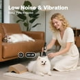 thumbnail image 4 of Dog Hair Clippers Rechargeable Cordless Pet Grooming Kit with Nail Grinder Low Noise Shaver for Cats Dogs, 4 of 8
