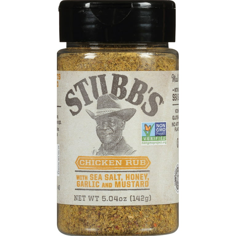 Stubb's Chicken Rub, 5.04 oz (Pack of 6) 5.04 Ounce (Pack of 6)