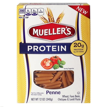 penne 12oz muellers protein walmart