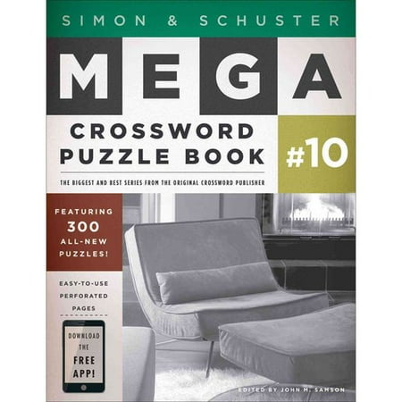 Simon & Schuster Mega Crossword Puzzle Book Series 10