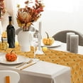 thumbnail image 7 of Hometravel Fall Thanksgiving Table Runner, Pumpkin Themed Holiday Decor, 33x183cm Dining Table Cover for Autumn, Seasonal Home Celebration Accent, 7 of 7