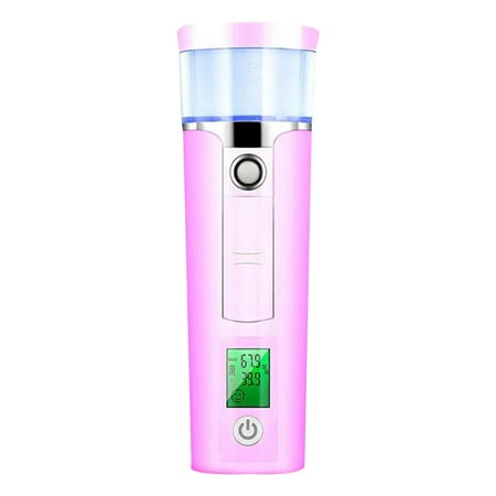 

Cool Mist Sprayer Portable Moisturizing Face Steamer Nano Handy USB Humidifier Rechargeable Mister