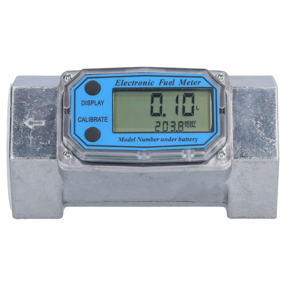 Turbine Flow Meter Electronic Digital Fuel Liquid Water Gas Oil Flowmeter 2in 2.3V‑3.3V LLW‑50
