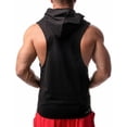 thumbnail image 2 of NO PAIN GYM HOOD BLACK .XL, 2 of 3