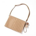 thumbnail image 4 of Douhoow Women Fashion Crossbody Envelope Bag Elegant Straw Handbag Clutch Summer Beach Shoulder Bag, 4 of 8