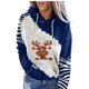 thumbnail image 1 of Sudaderas Con Capucha de Navidad Para Mujer, Suéter Cálido de Invierno, Prendas de Vestir Informales de Manga Larga Con Cordón A La Moda Con Bolsillos Odeerbi  ODB203223, 1 of 4