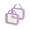 Purple, variant on TSA Approved Toiletry Bag, 2 Pack Clear Makeup Bags with Handles, Quart Size PVC Clear Cosmetic Bags for Women and Men, Carry on Airport Airline Compliant Bag, Purple