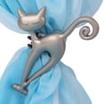thumbnail image 4 of Porte-rideau à Clip Magnétique en Forme de Chat en Métal Accessoires, 4 of 9