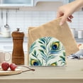 thumbnail image 2 of Yayeee Napkin Holder for Table Kitchen Paper Tissue Organization, Peacock Feather, 2 of 8