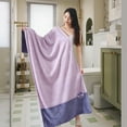 thumbnail image 2 of Xuniizn Bath Towel and Wash Cloths Set: 1* Heart Bath Towel 70x140Cm, 100%Polyester, Highly Absorbent & Fade Resistant, 2 of 7