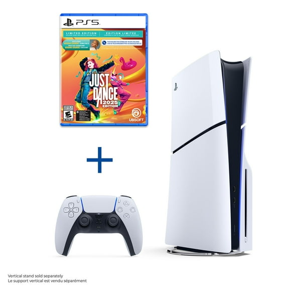 PlayStation®5 console (model group - slim) PLUS Just Dance 2025 Edition – Limited Edition - CODE IN BOX (PS5)