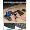thumbnail image 2 of Combo de teclado y ratón SABLUTE Wireless Ergonomic Pack de 2, 2 of 9