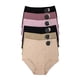 thumbnail image 1 of Paquete de Pantaletas Adda Lingerie Modelo Mailen, Corte completo alto, Colores surtidos, 1 of 5