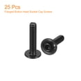 thumbnail image 3 of Unique Bargains Flanged Button Head Socket Cap Screws, 25 Pack M4x18mm 304 Stainless Steel Bolts, 3 of 5