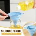thumbnail image 2 of 2025 Kitchen Funnel Set, Collapsible Small Funnels for Filling Bottles, Silicone Upgrade, 2 of 7