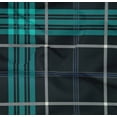thumbnail image 4 of oneOone Organic Cotton Poplin Twill Fabric Tartan Check Decor Fabric Printed BTY 42 Inch Wide, 4 of 4