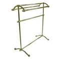 thumbnail image 6 of Kingston Brass Vintage Pedestal Brass Vintage Towel Rack, 6 of 13
