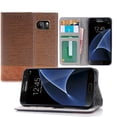 thumbnail image 2 of Galaxy S7 Case, Mignova  Galaxy S7 Wallet Case [Kick Stand Feature] PU Leather Flip Wallet Case Cover for Samsung Galaxy S7 2016 (Brown ), 2 of 4