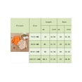 thumbnail image 7 of Halloween Baby Boy Girl Outfit Pumpkin Long Sleeve Sweatshirt Romper Fall Bubble Bodysuit Newborn First Halloween Costume, 7 of 7