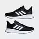 thumbnail image 1 of Adidas RunFalcon Men's Running Shoes Size 9UK Black Gym New Sneakers Trainers, 1 of 6