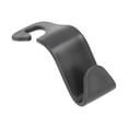 thumbnail image 3 of QIILU Car Hook PP Headrest Hook Black Portable Back Hook Practical, 3 of 8