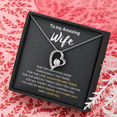 thumbnail image 2 of Forever Love Necklace with Message Card - A heartfelt gift for your amazing wife, 2 of 6