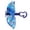 Blue1, variant on WEIOUKC Kids Handlebar Flower Pinwheel, Rotating Small Windmill,Cycling Accessories for Bicycle, Scooter & Stroller, Easy Install