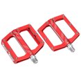 thumbnail image 2 of Pédales de Vélo, Pédale en Alliage d'Aluminium de Haute Résistance, pour Vélo de Route VTT Rouge, 2 of 8