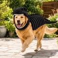 thumbnail image 7 of Dinosaur Skeleton Pet Costume, Plush Halloween Pet Hood Outfit for Cats and Dogs, Adjustable Soft Dino Outfit for Halloween & Dress-Up Play, 7 of 7